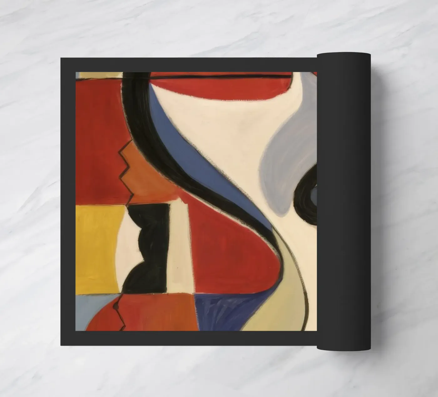 Elegant Form doormat by Crimson Whisper