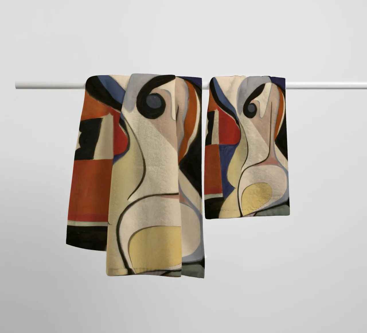 Elegant Form towel by Crimson Whisper