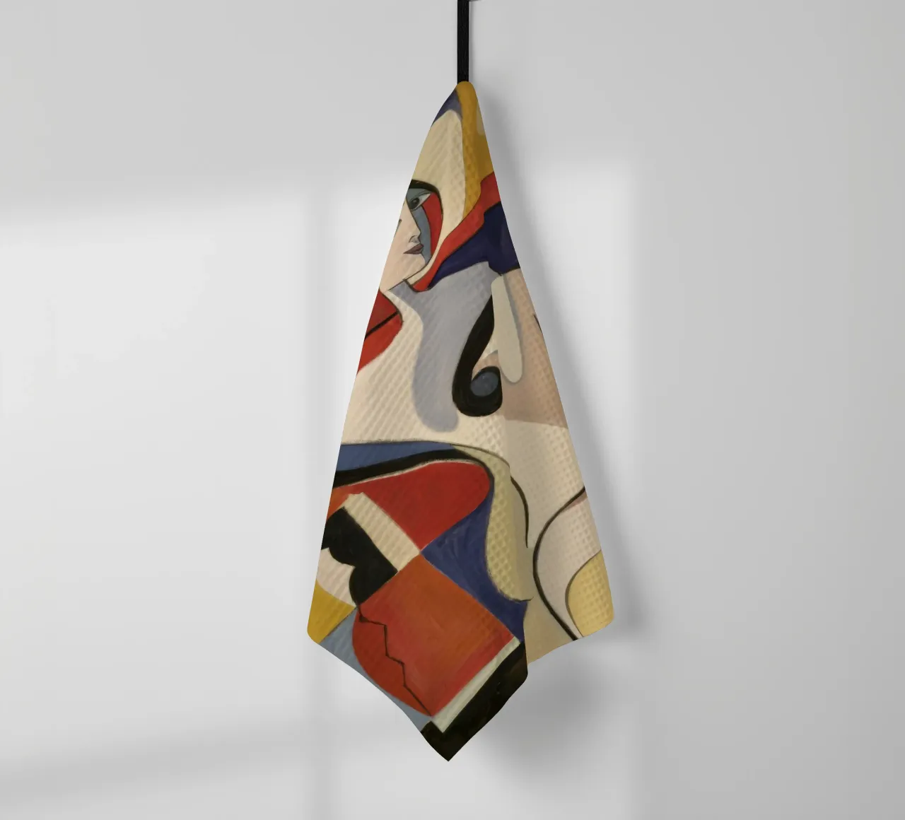 Forma elegante paño de cocina de Crimson Whisper