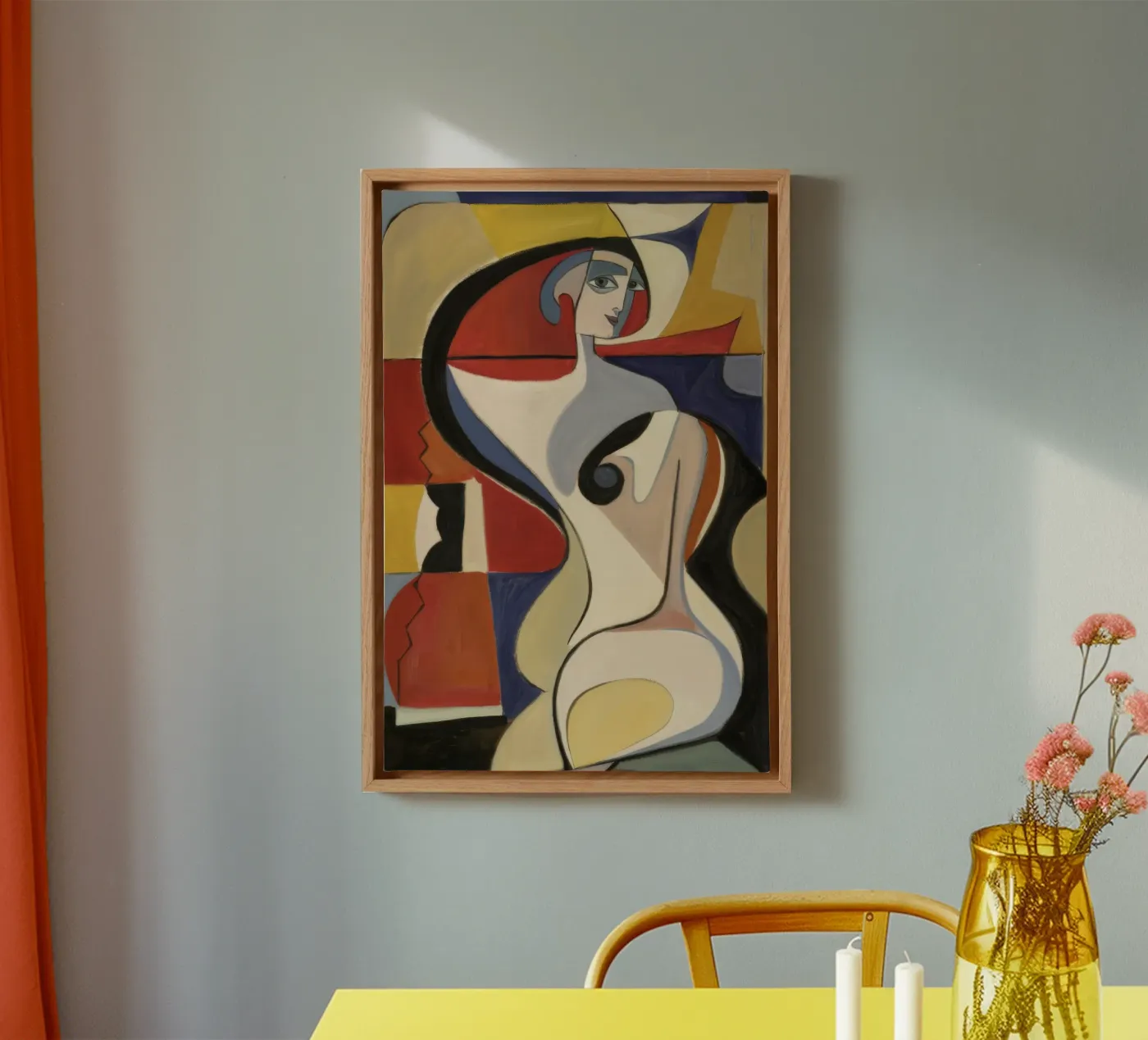 Forma elegante tela da Crimson Whisper