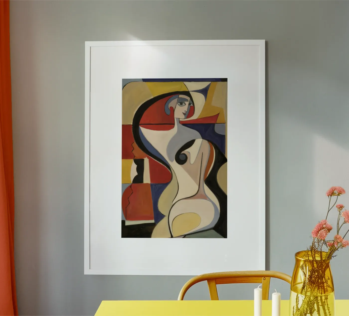 Elegant Form Poster von Crimson Whisper
