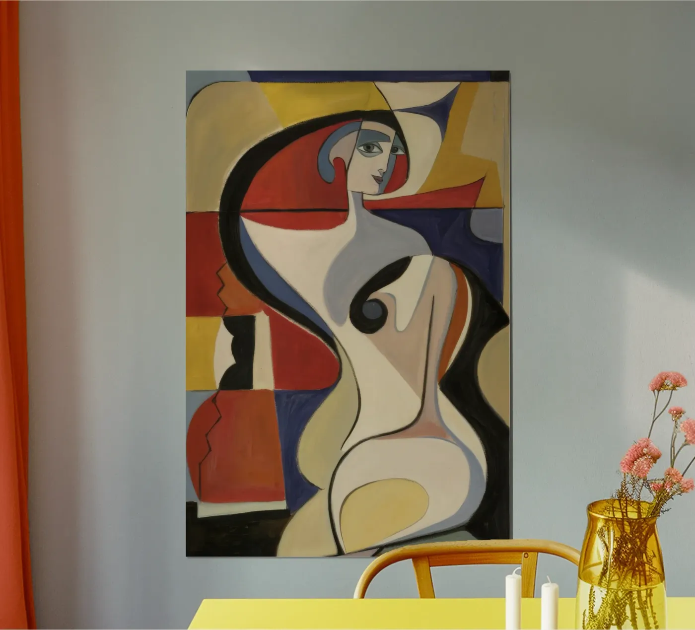 Elegant Form Poster von Crimson Whisper