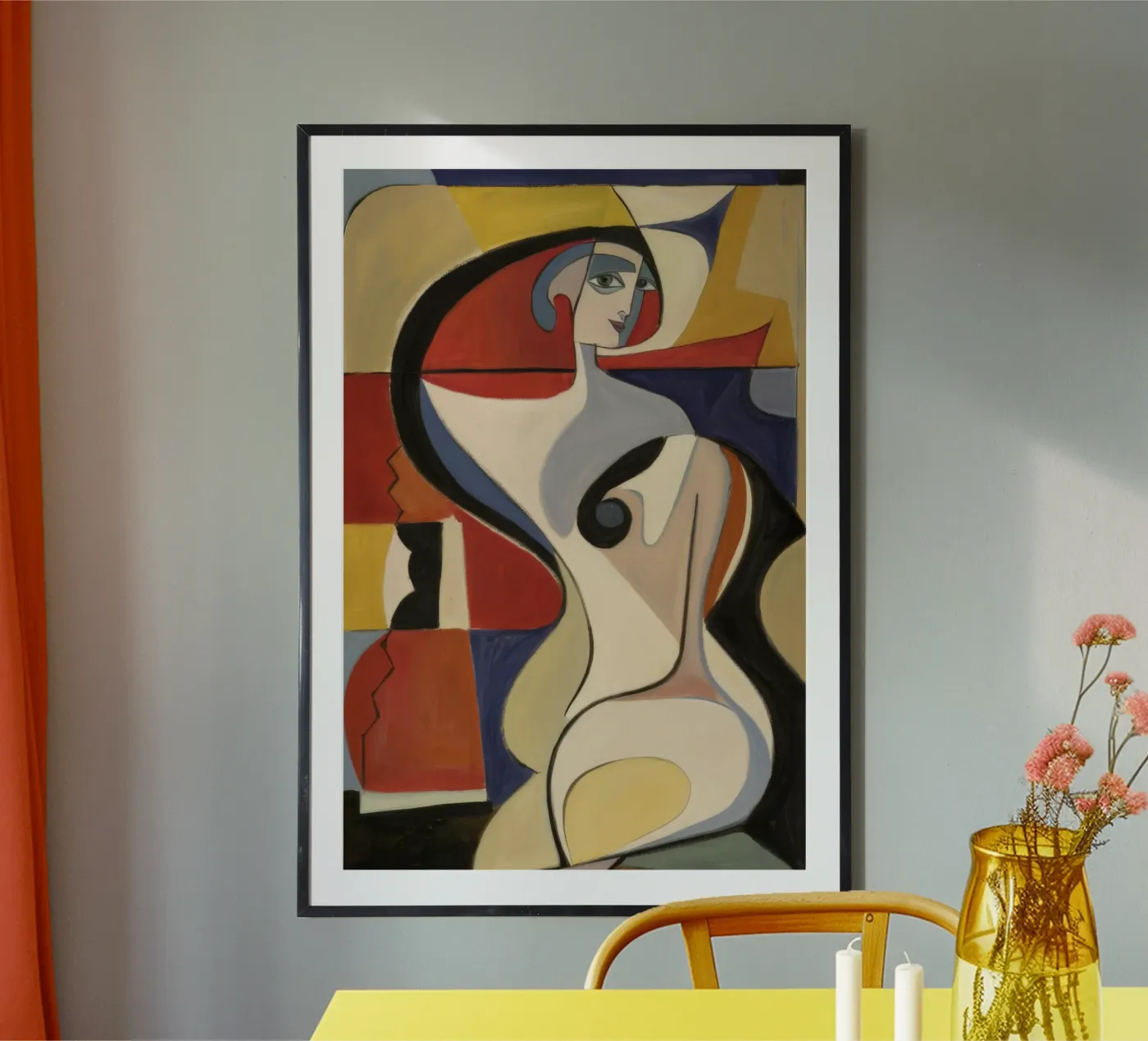 Elegant Form Poster von Crimson Whisper