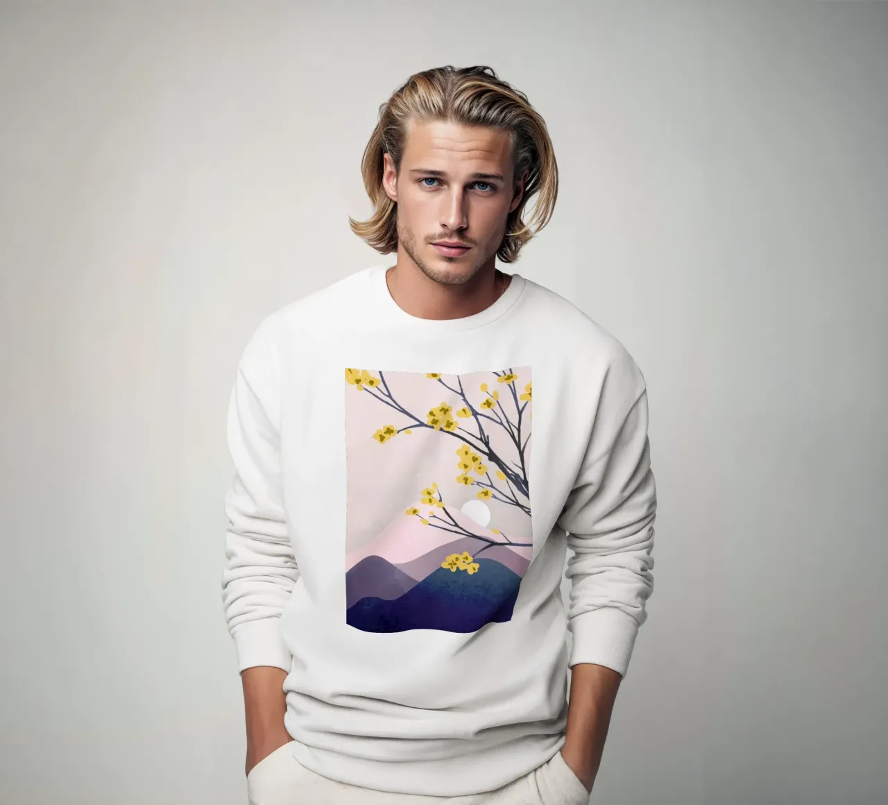 Midnight Bloom 1 felpa da Flow Line