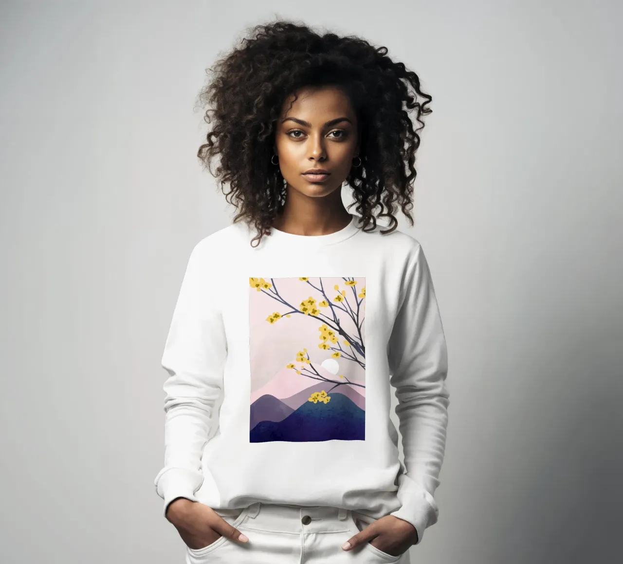 Midnight Bloom 1 felpa da Flow Line