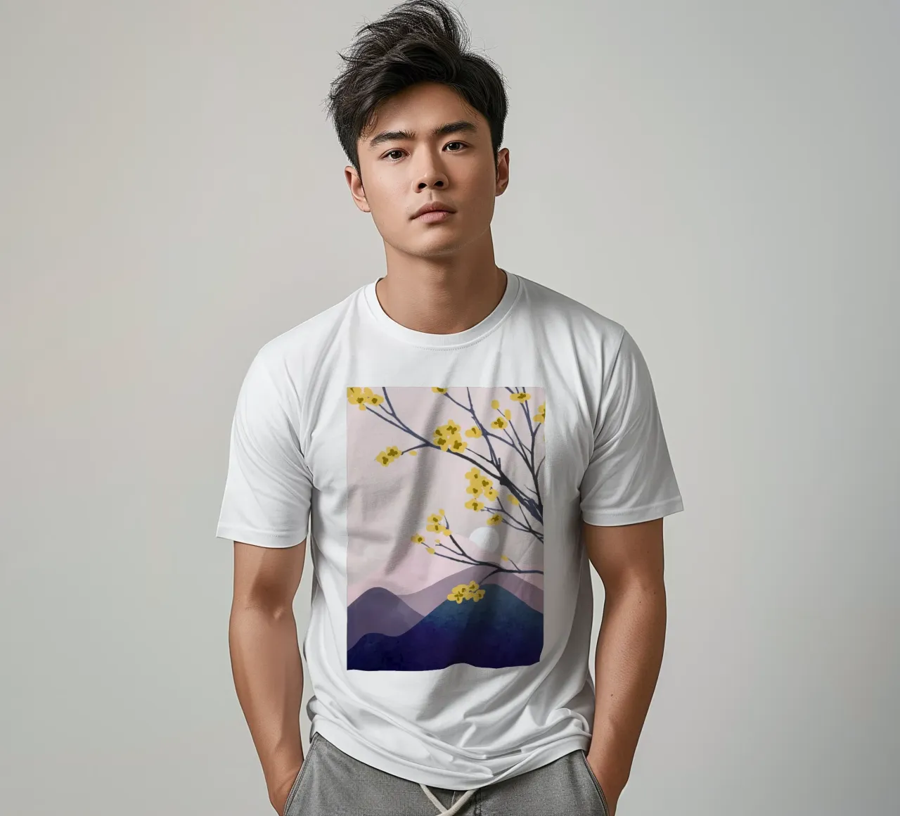 Midnight Bloom 1 t-shirt da Flow Line