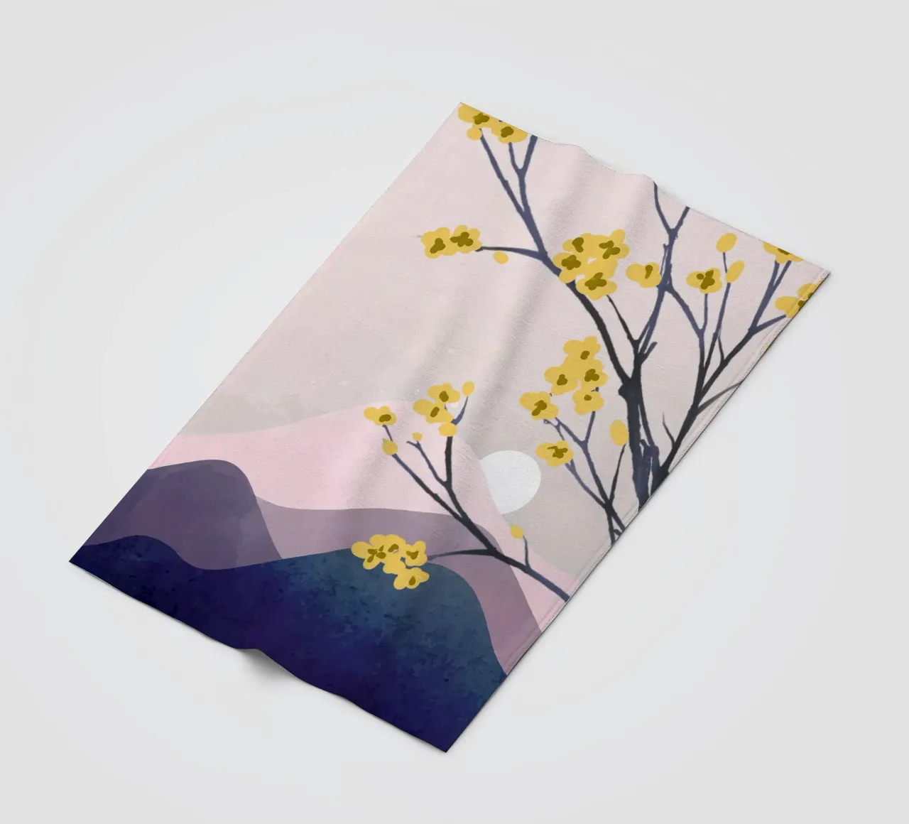 Midnight Bloom 1 coperta in pile da Flow Line