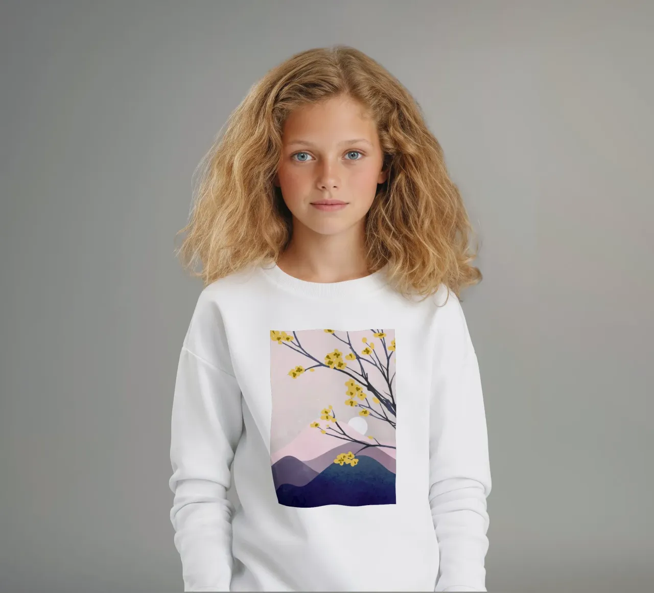 Midnight Bloom 1 felpa bambino da Flow Line