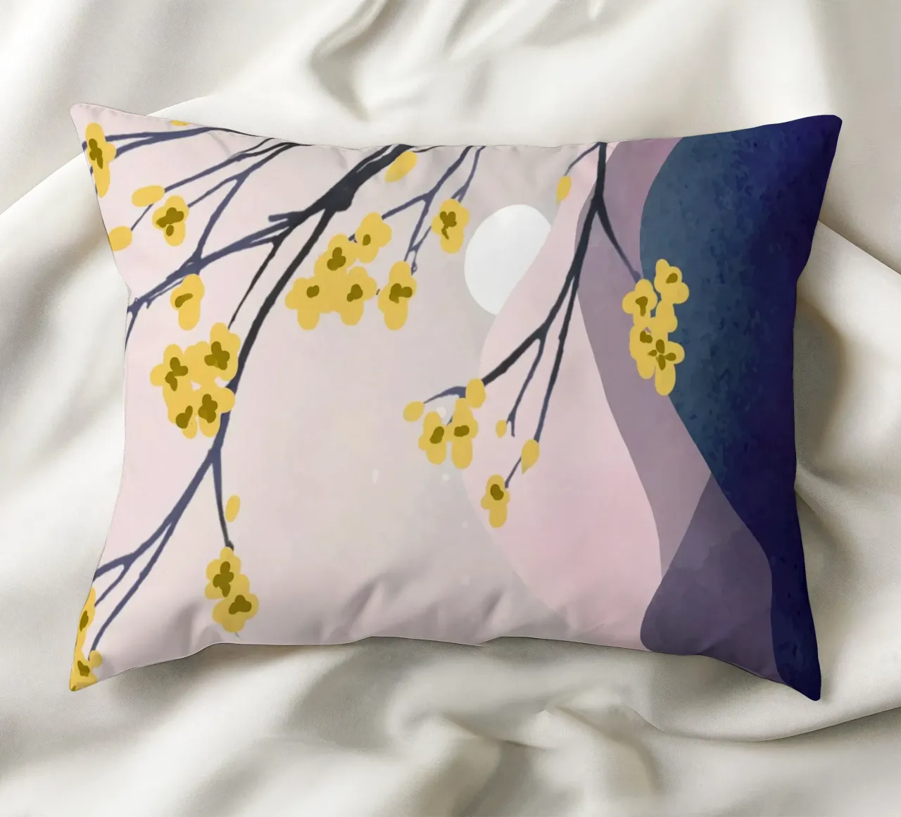 Midnight Bloom 1 cuscino da Flow Line