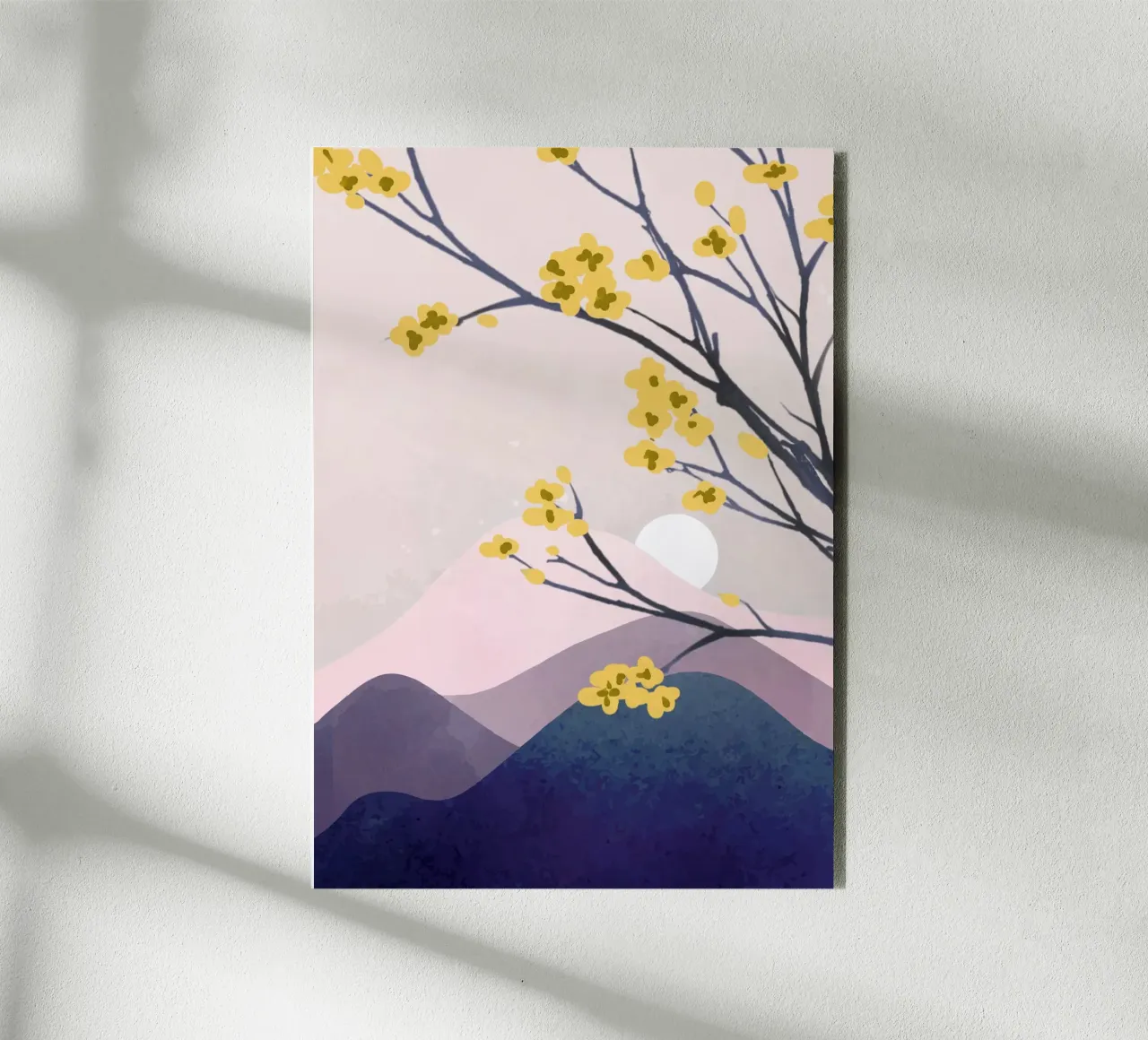 Midnight Bloom 1 alluminio dibond da Flow Line