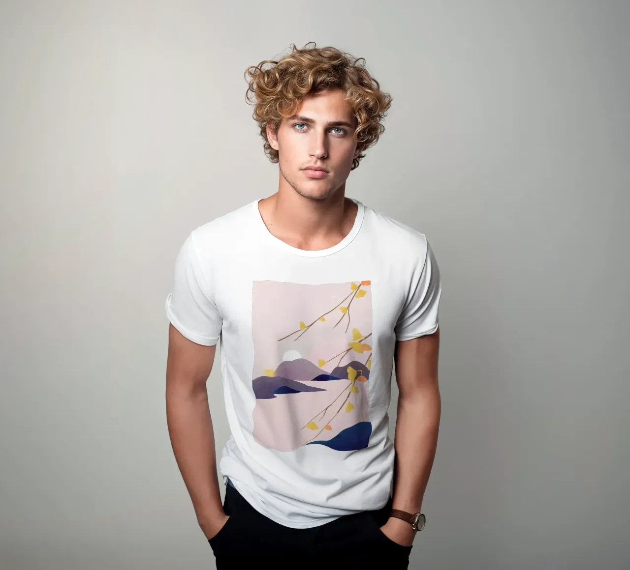 Midnight Bloom 2 t-shirt da Flow Line