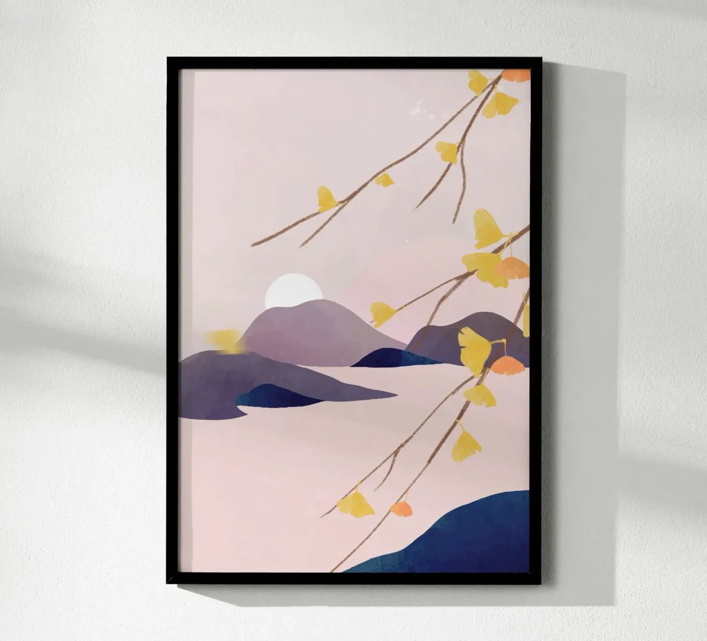 Midnight Bloom 2 poster by Flow Line