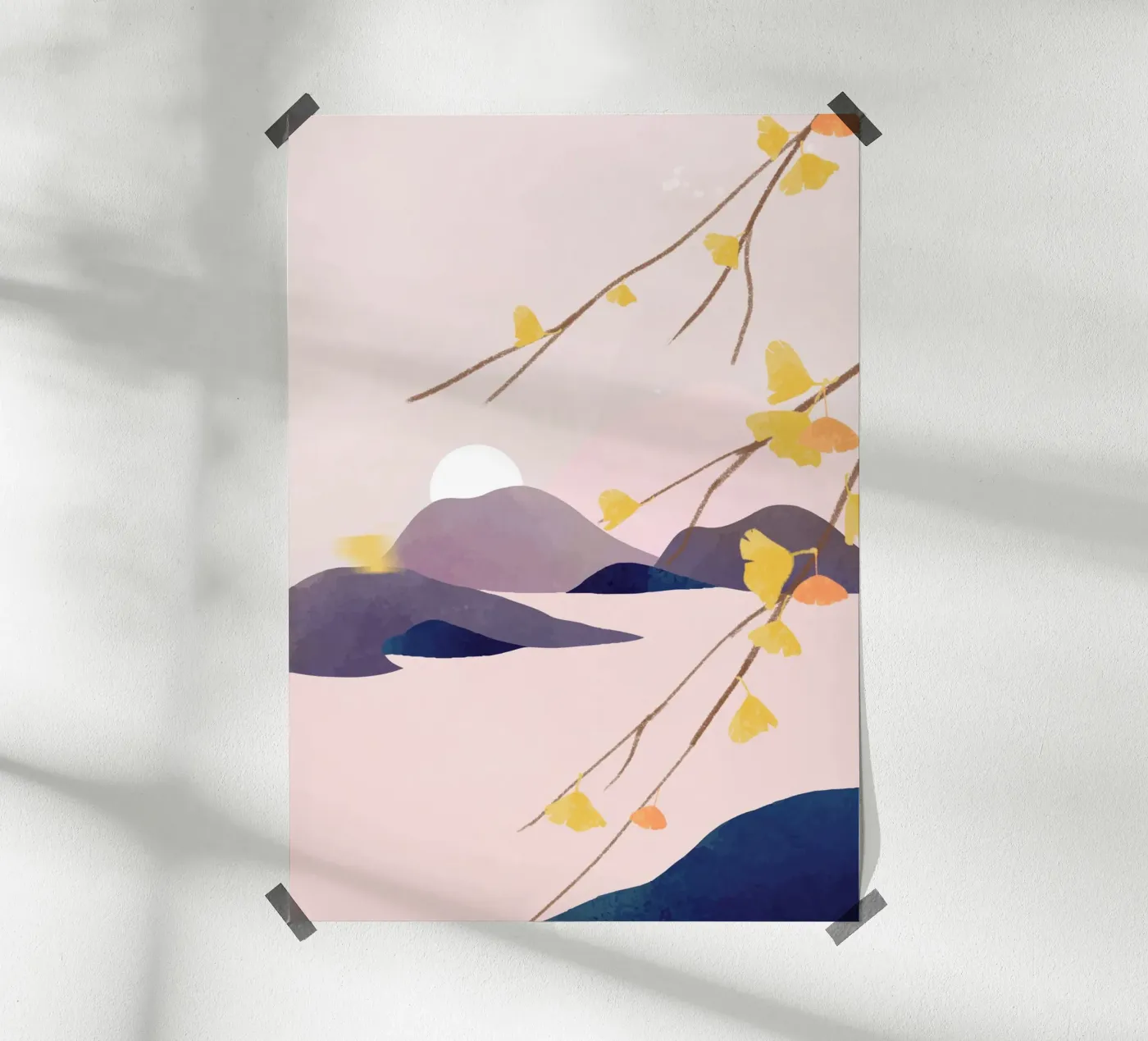 Midnight Bloom 2 poster by Flow Line