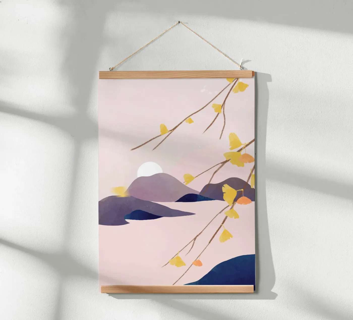 Midnight Bloom 2 poster by Flow Line