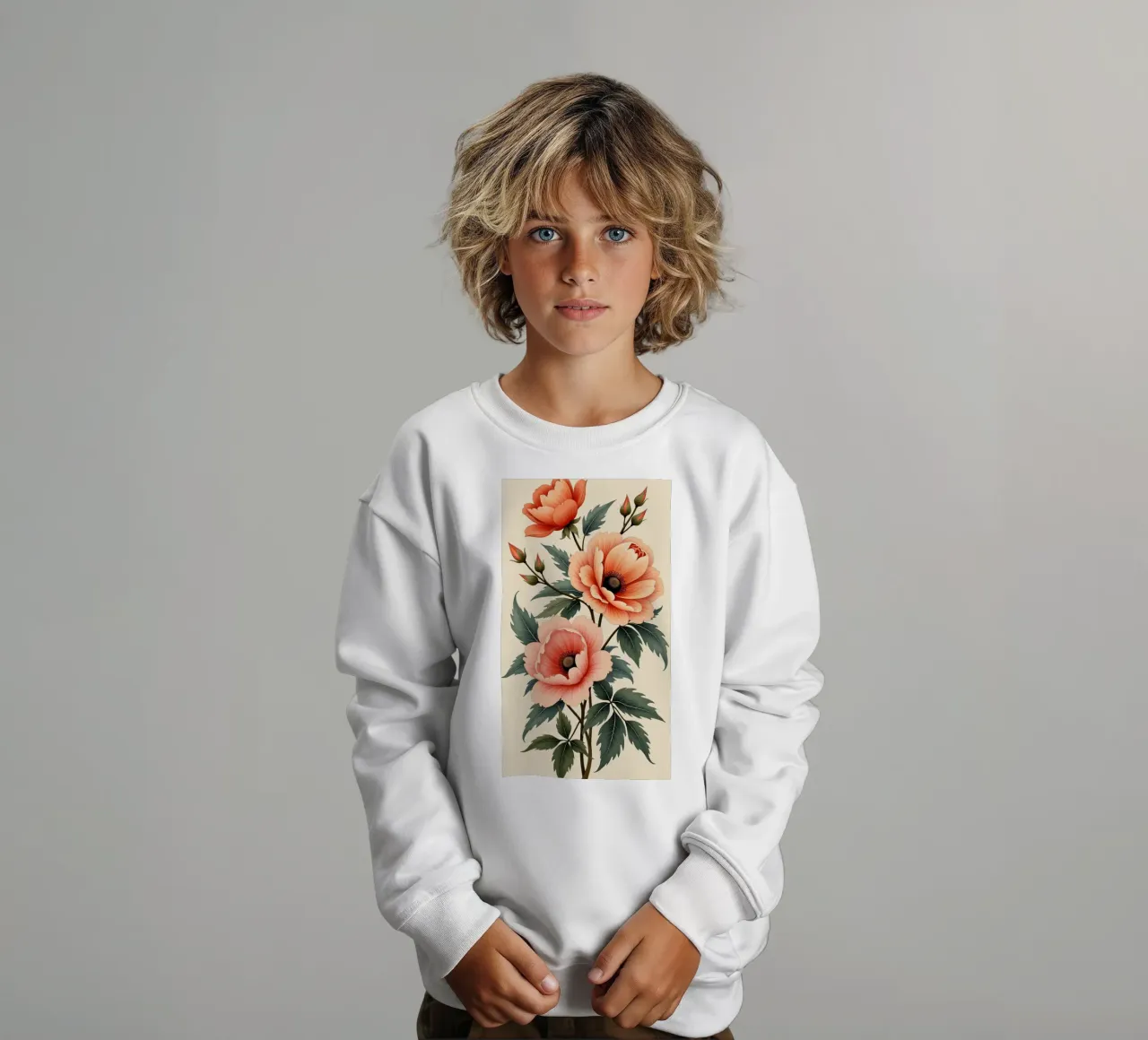 Fiori profumati felpa bambino da CASTILO