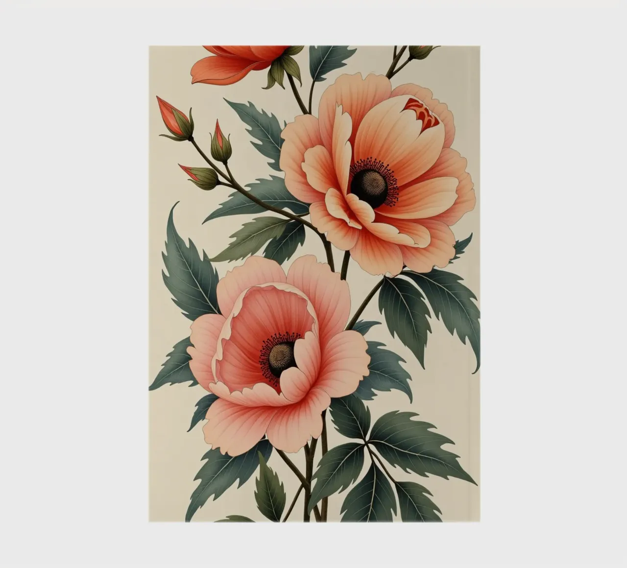 Fragrant flowers notebook by CASTILO