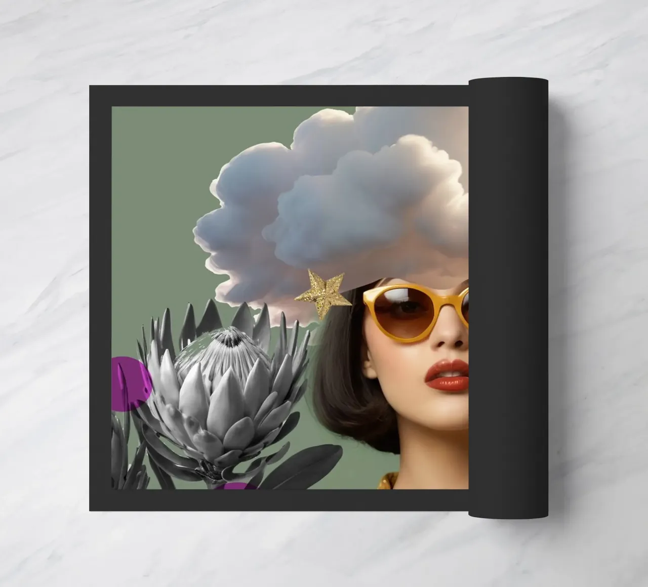 The Cloud Collector zerbino da Indigo Rain