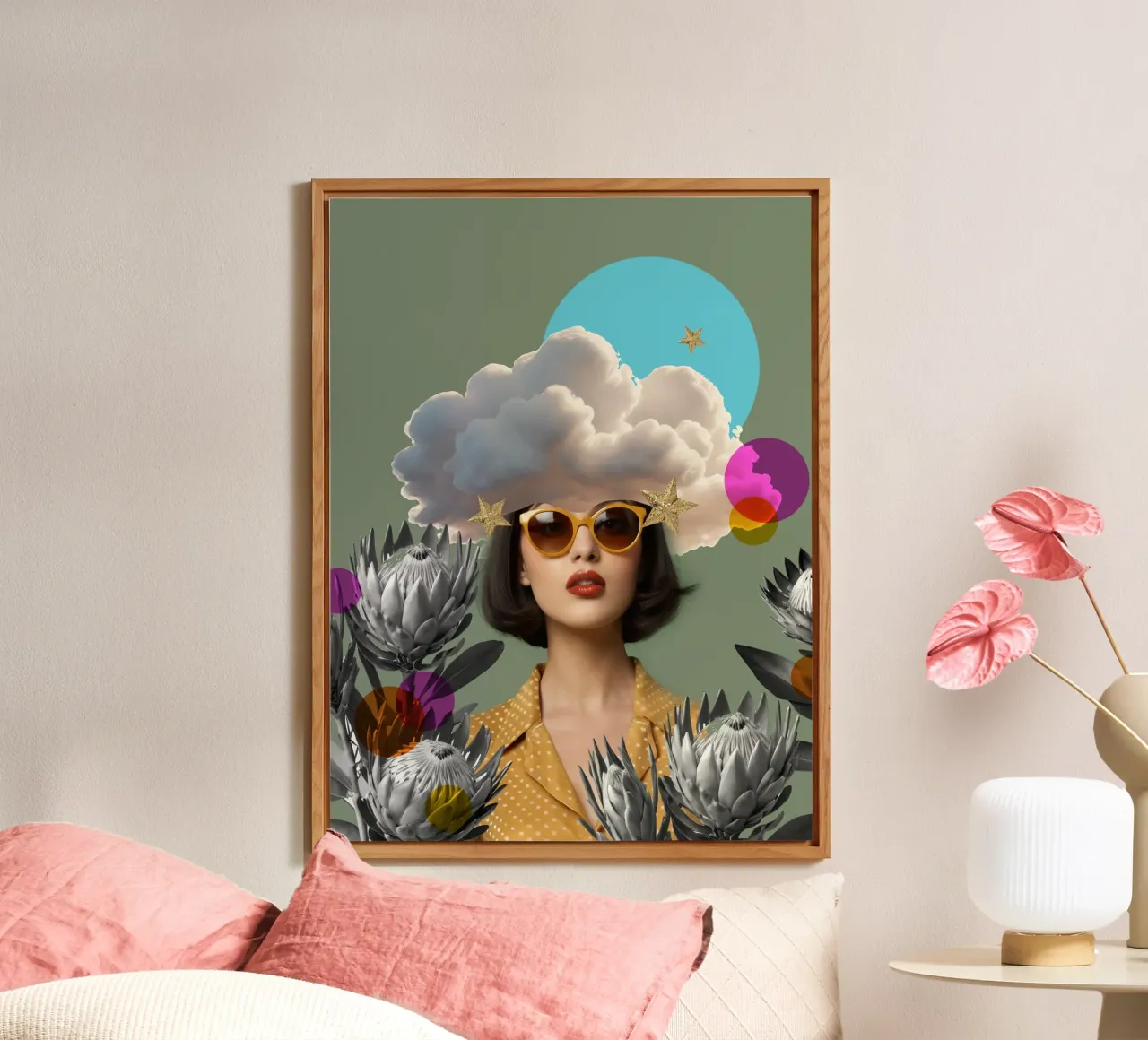 The Cloud Collector alluminio dibond da Indigo Rain