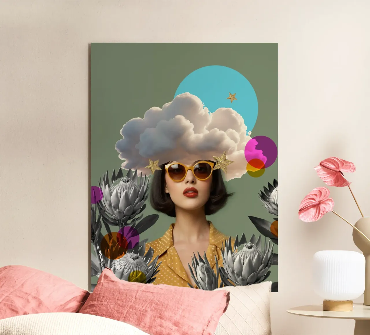 The Cloud Collector alluminio dibond da Indigo Rain