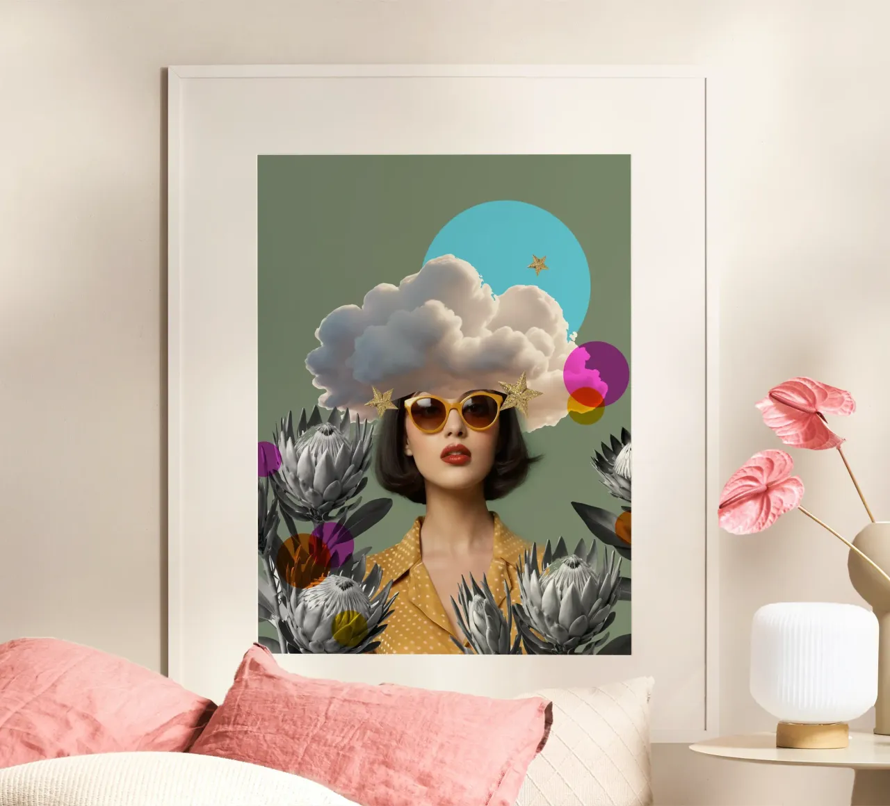 The Cloud Collector carta hahnemühle da Indigo Rain