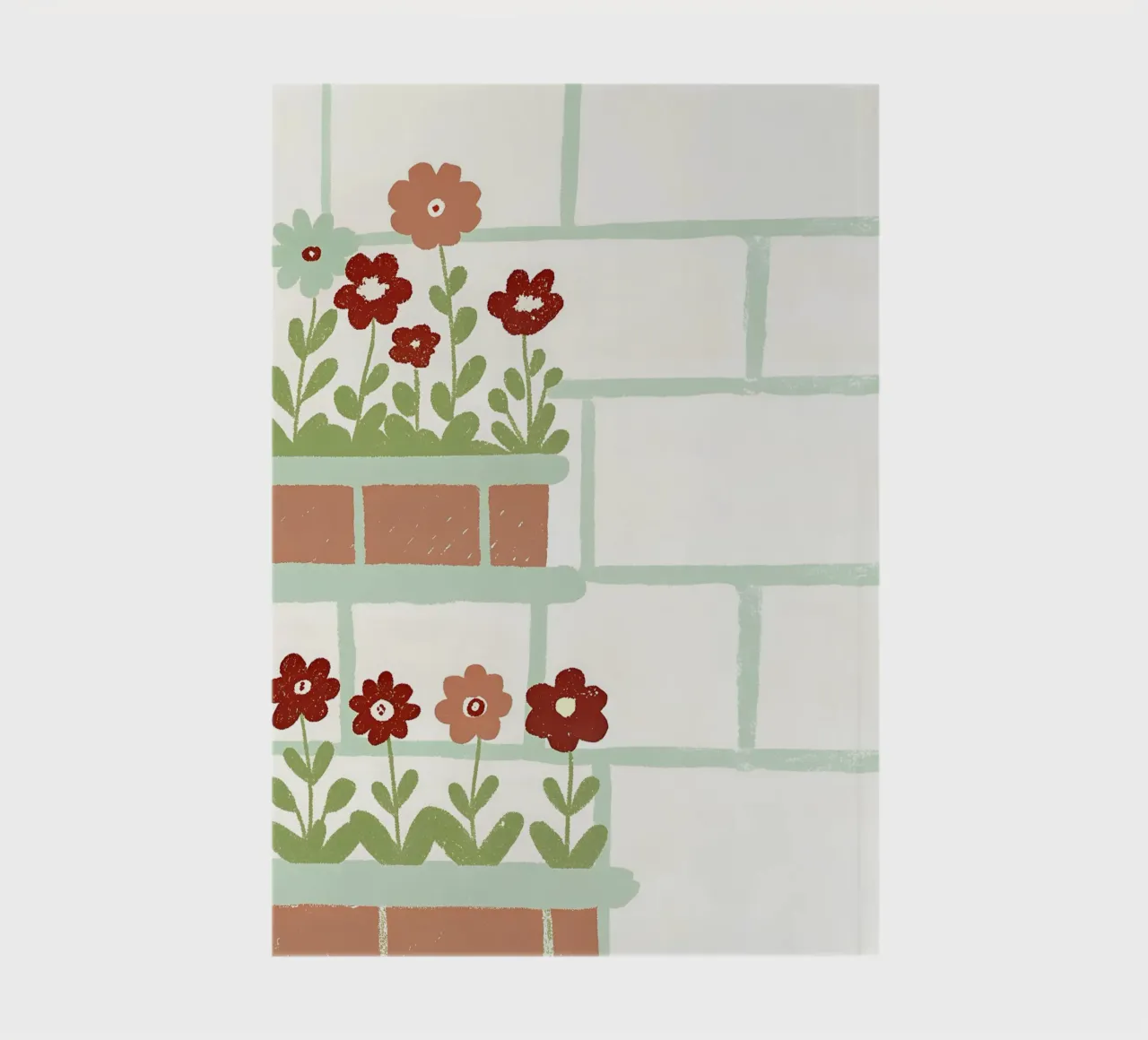 Flowers In Pots notebook by PERSONAL TOUCH