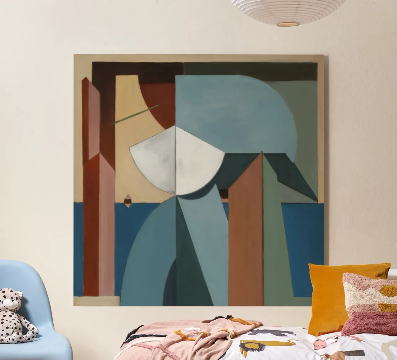 Geometric Harmony acrylic glass by Crimson Whisper