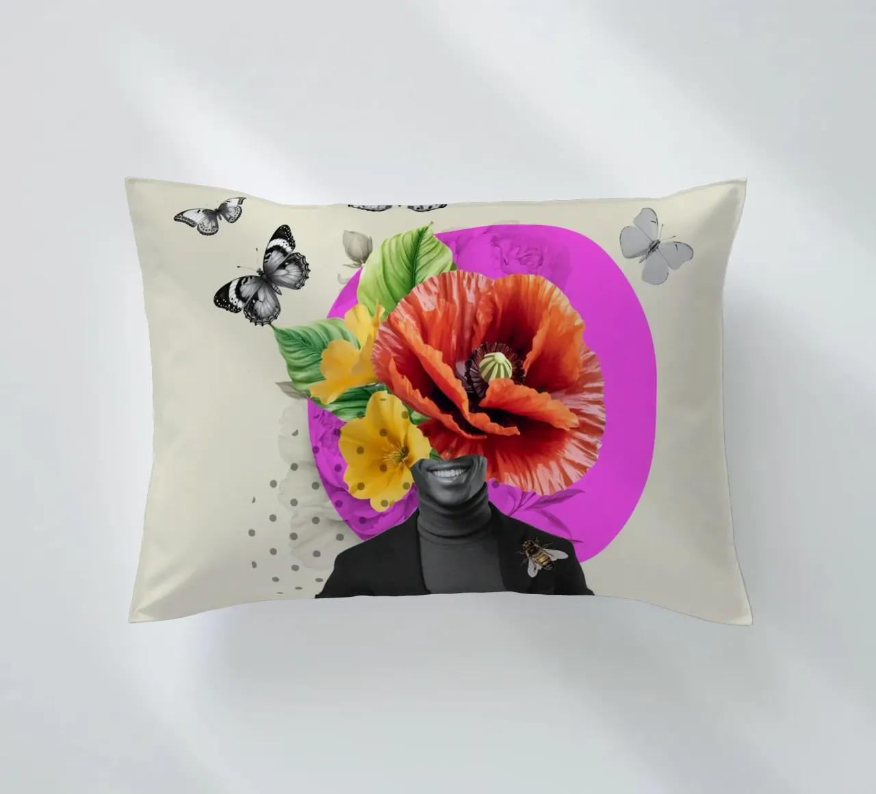 The Botanist’s Mind cuscino da Indigo Rain