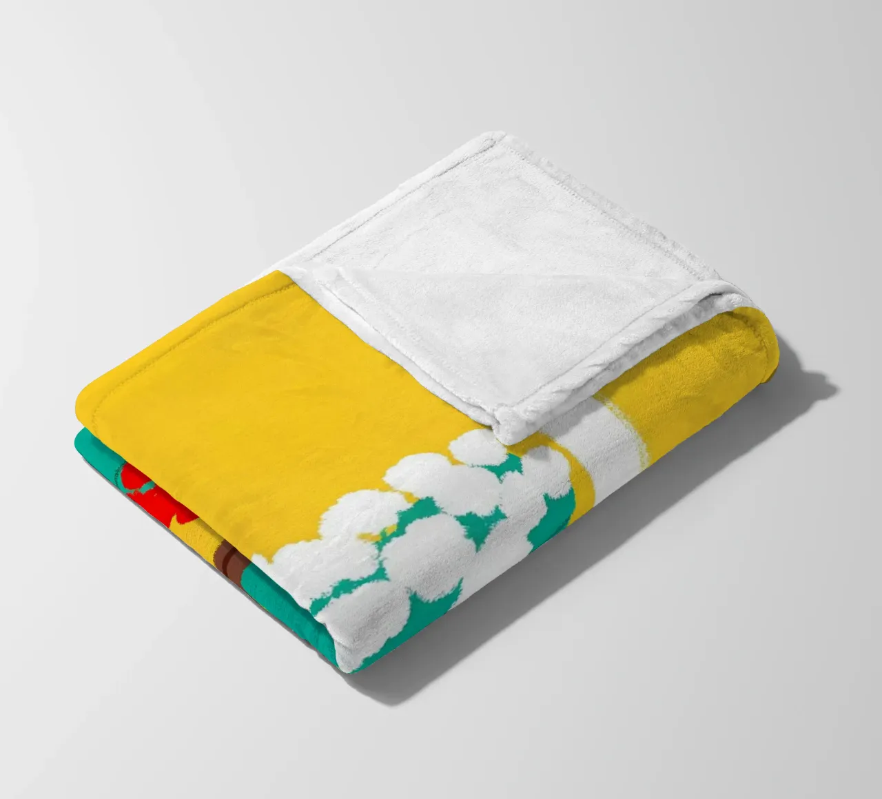 Fiori in vaso coperta in pile da PERSONAL TOUCH