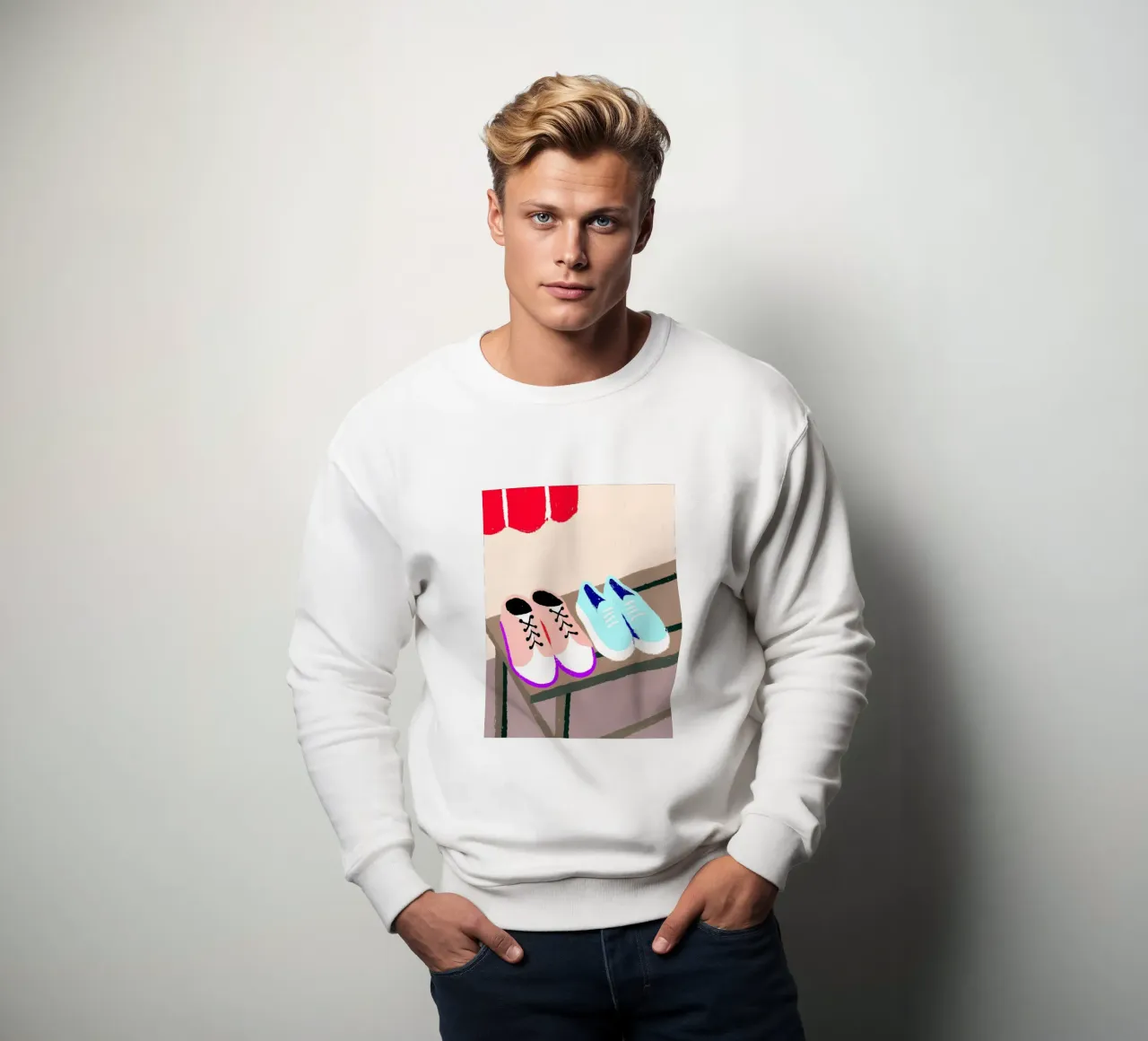 Due scarpe felpa da PERSONAL TOUCH