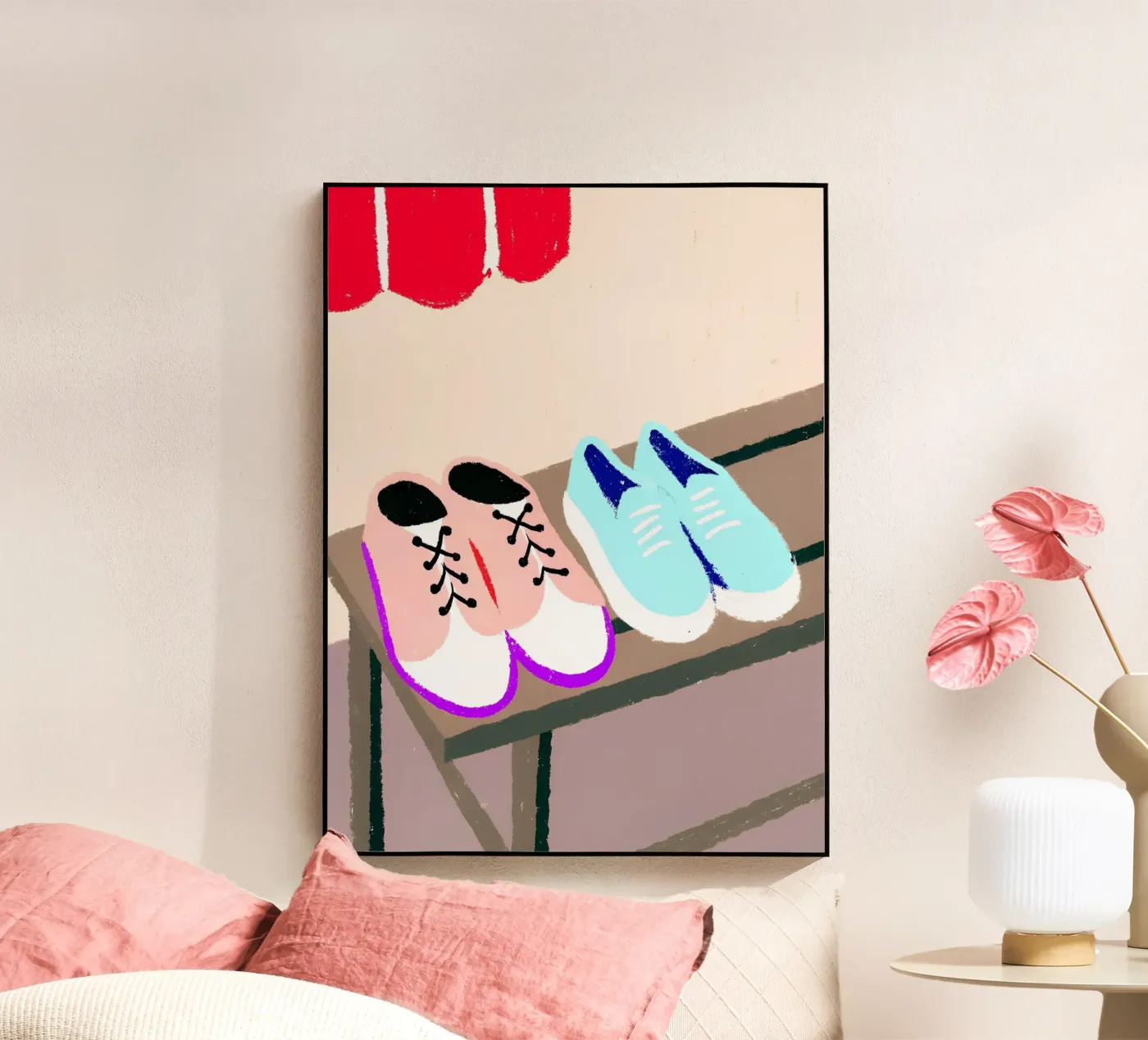 Two Shoes plexiglass da PERSONAL TOUCH