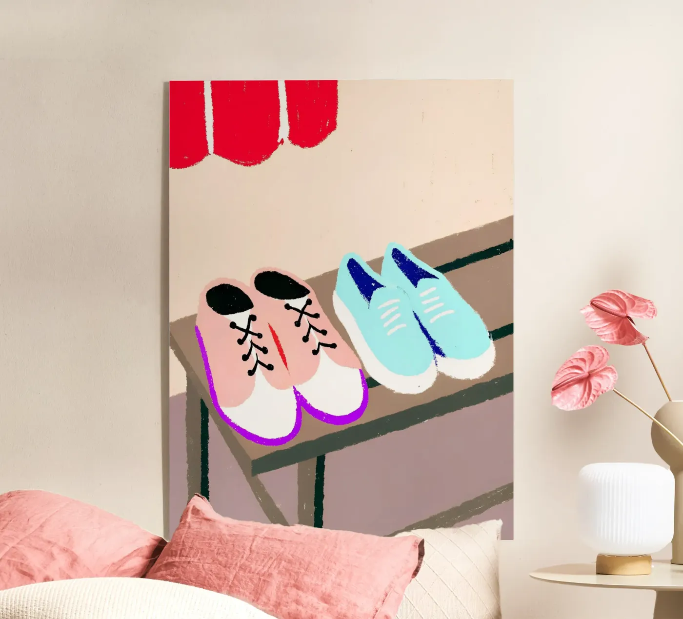 Two Shoes plexiglass da PERSONAL TOUCH