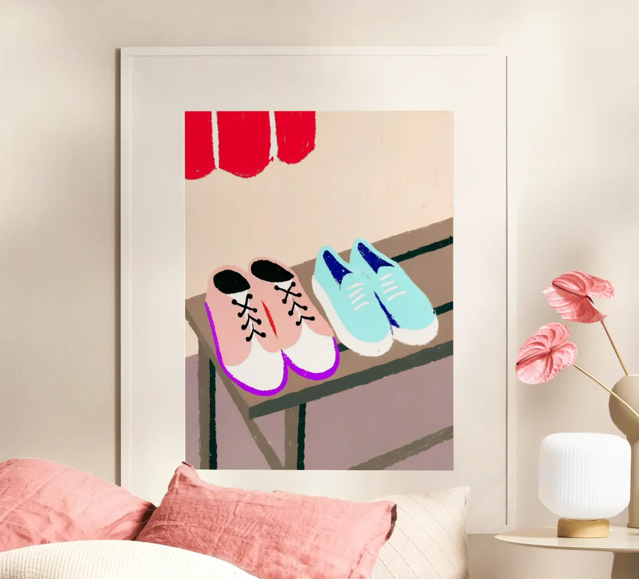 Dos zapatos poster de PERSONAL TOUCH