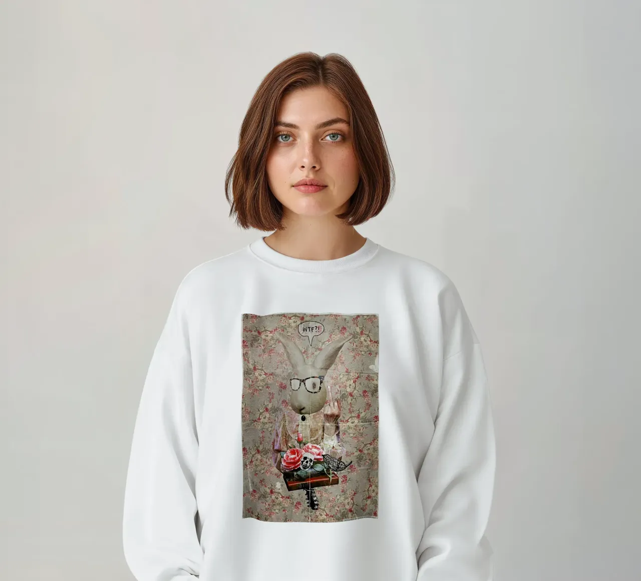Lady Bunny WTF felpa da Design by Soph