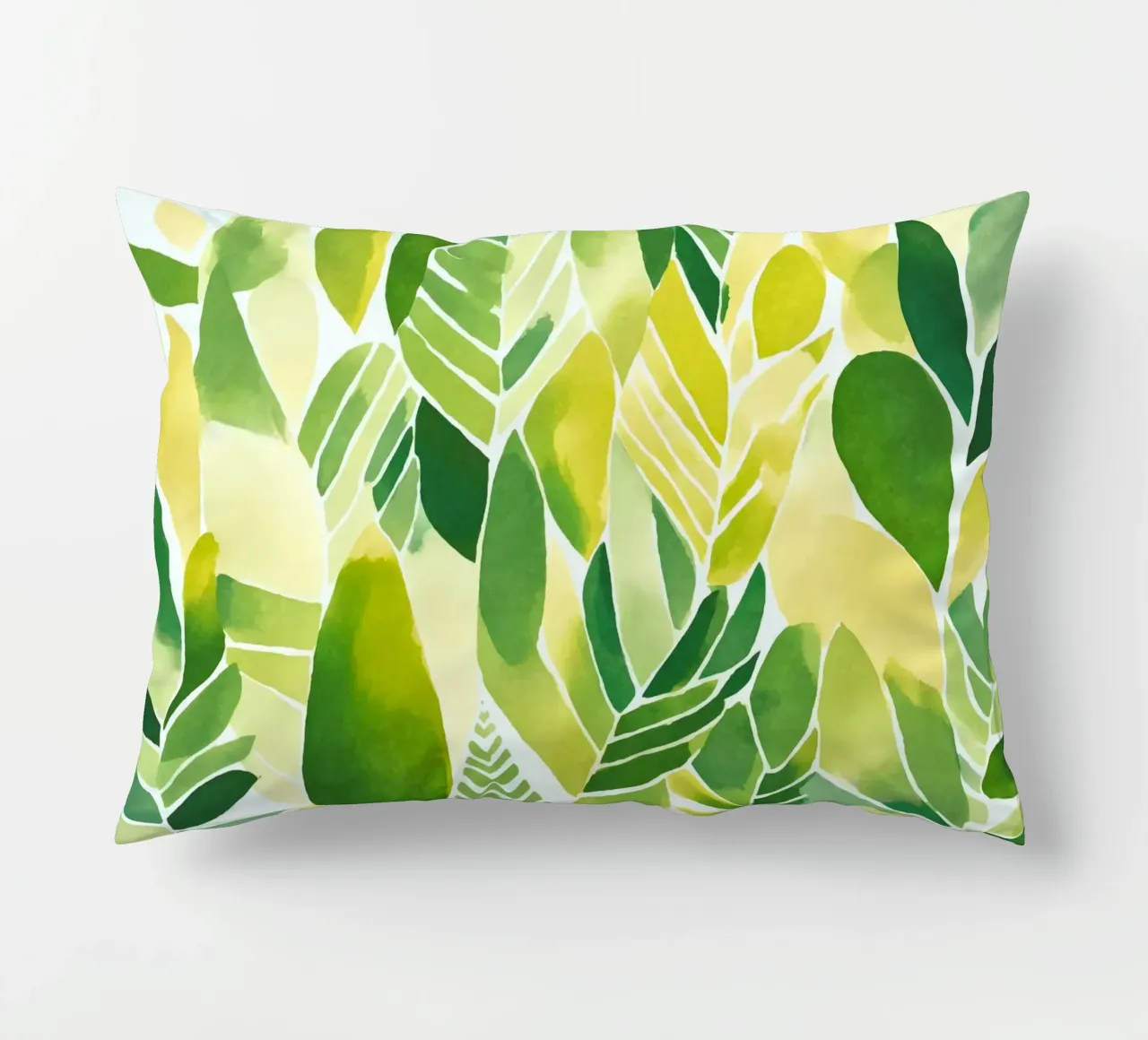 Matisse Foliage Yellow Green_1 decorative cushion by Andrea Haase Modern Home