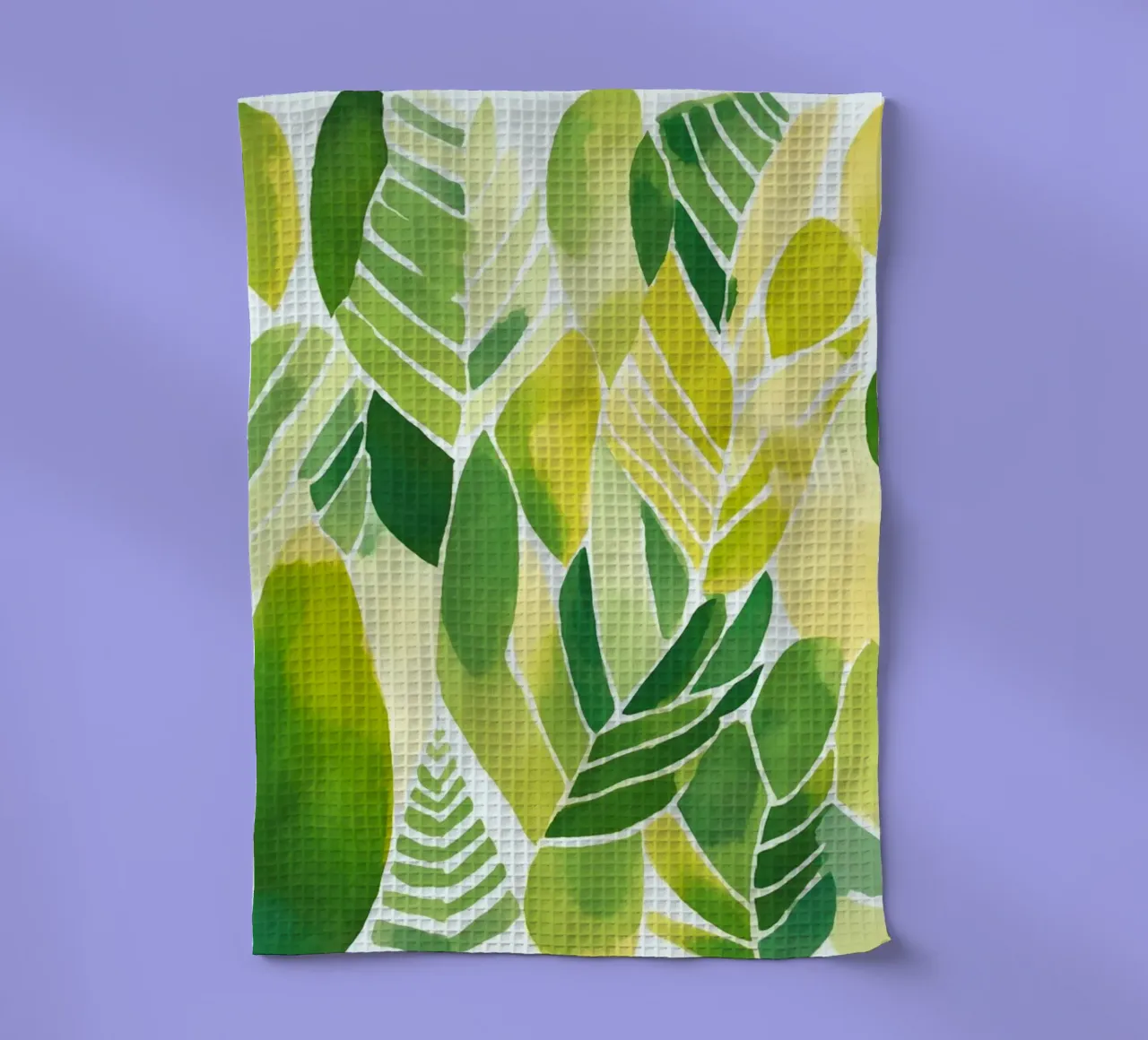 Matisse Feuillage Jaune Vert_1 torchon de Andrea Haase Modern Home