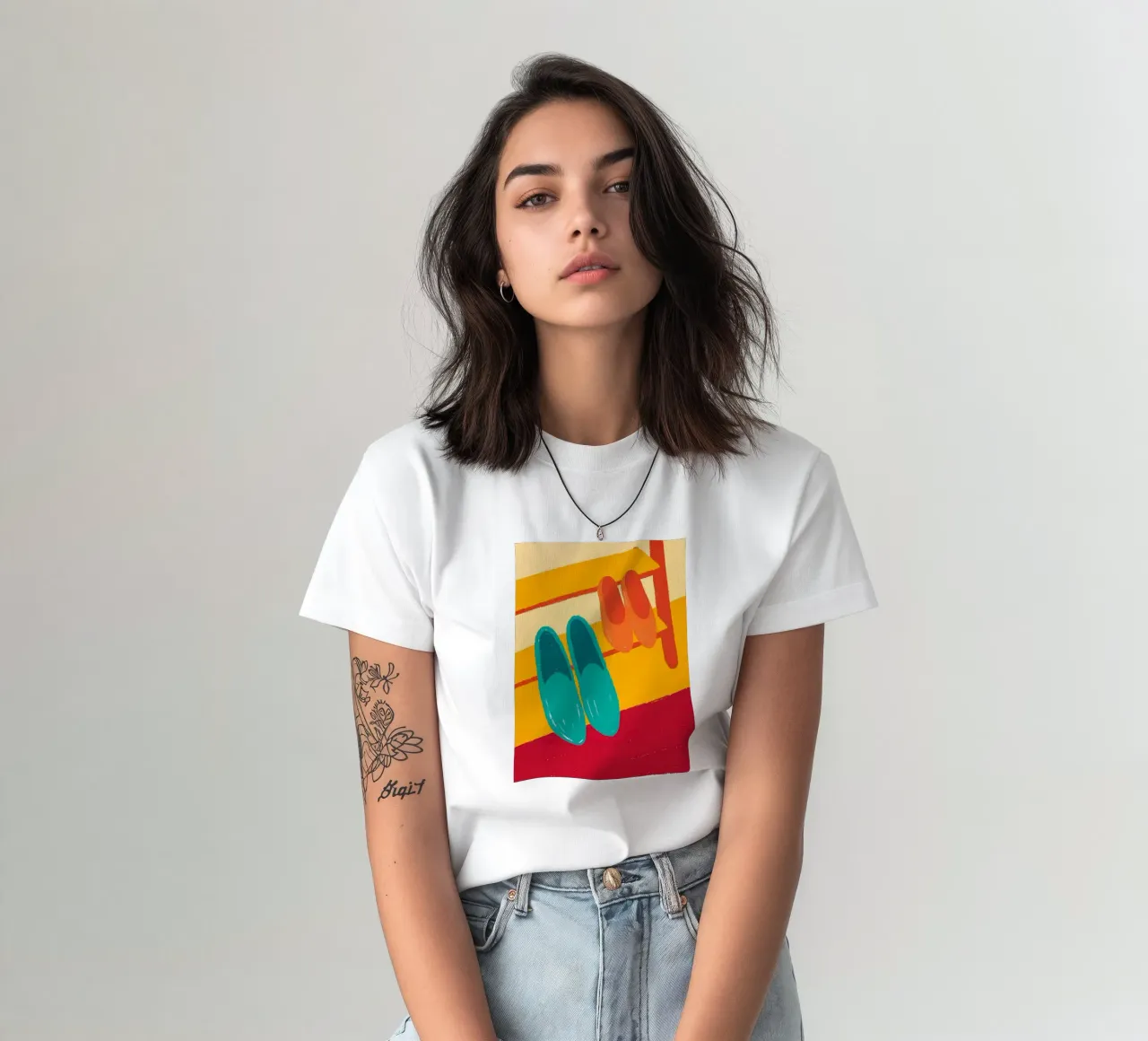 Due scarpe t-shirt da PERSONAL TOUCH