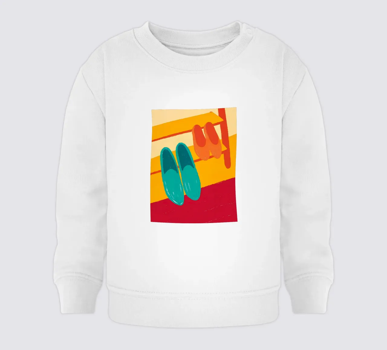 Due scarpe felpa neonato da PERSONAL TOUCH