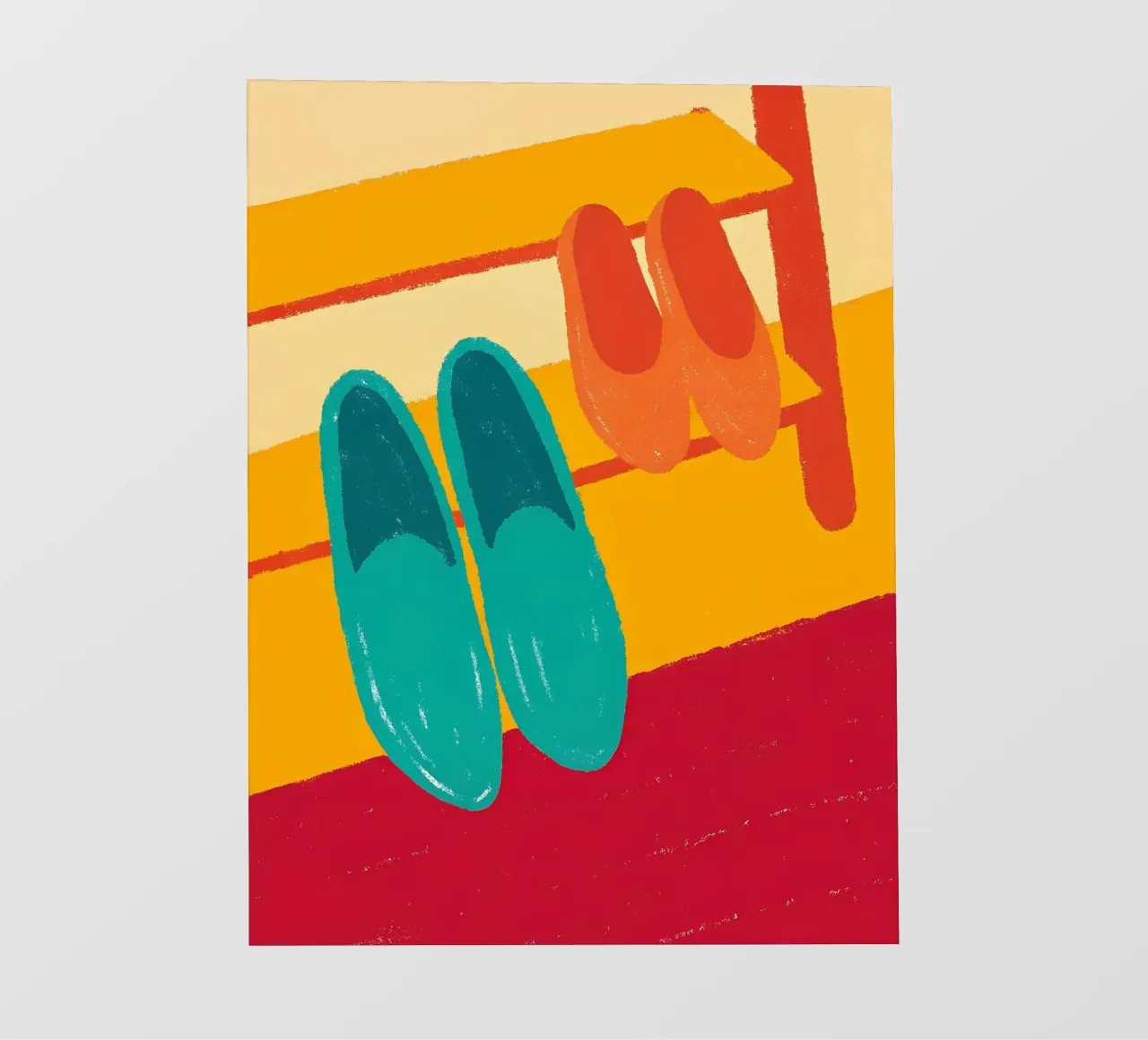 Due scarpe telo in pvc da PERSONAL TOUCH