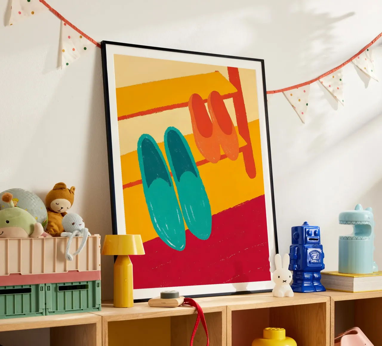 Due scarpe poster da PERSONAL TOUCH