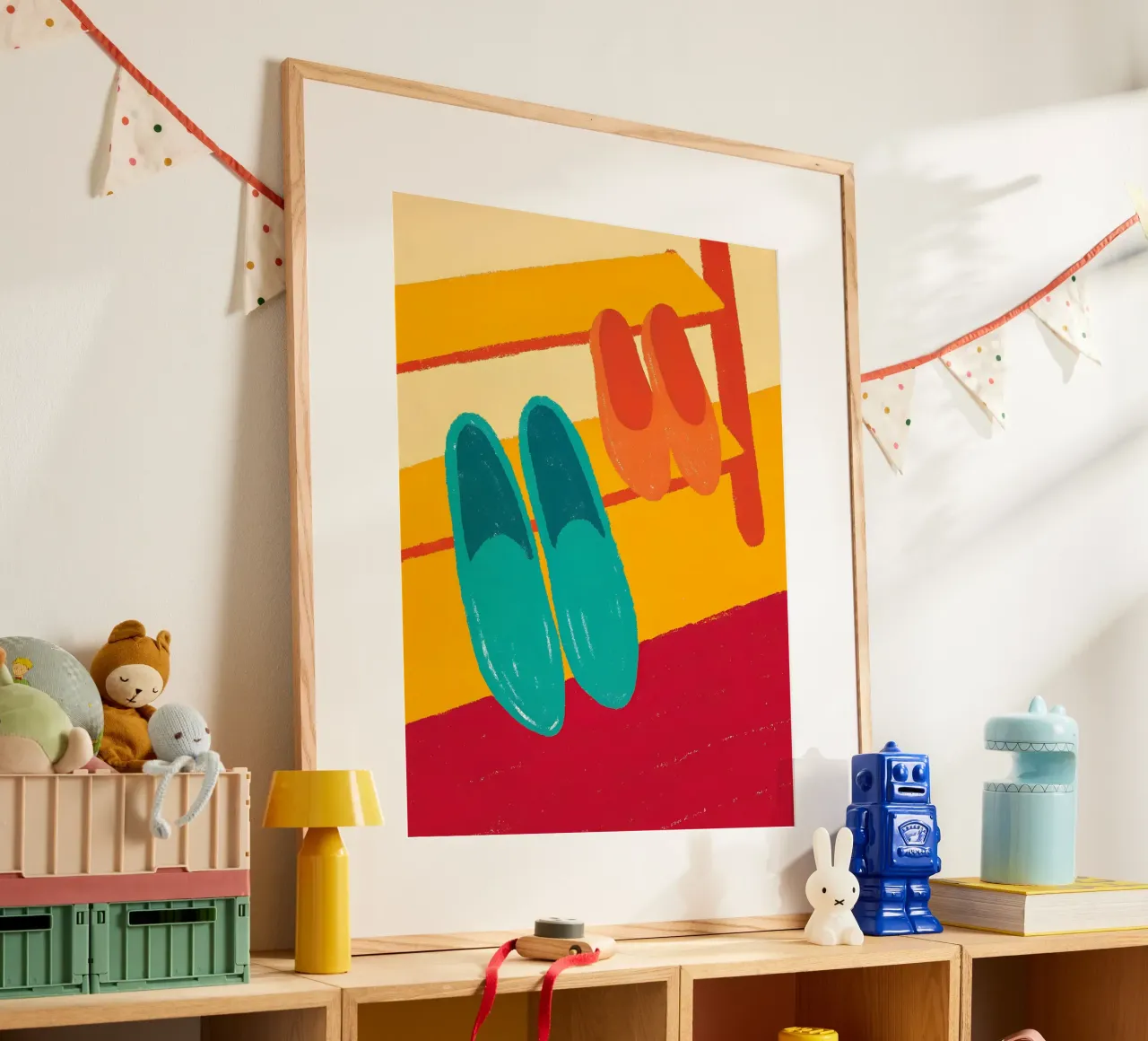 Due scarpe poster da PERSONAL TOUCH