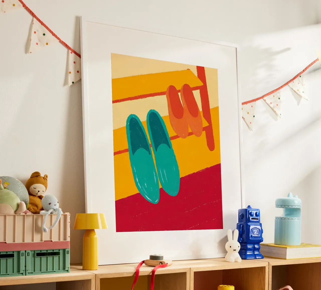 Due scarpe poster da PERSONAL TOUCH