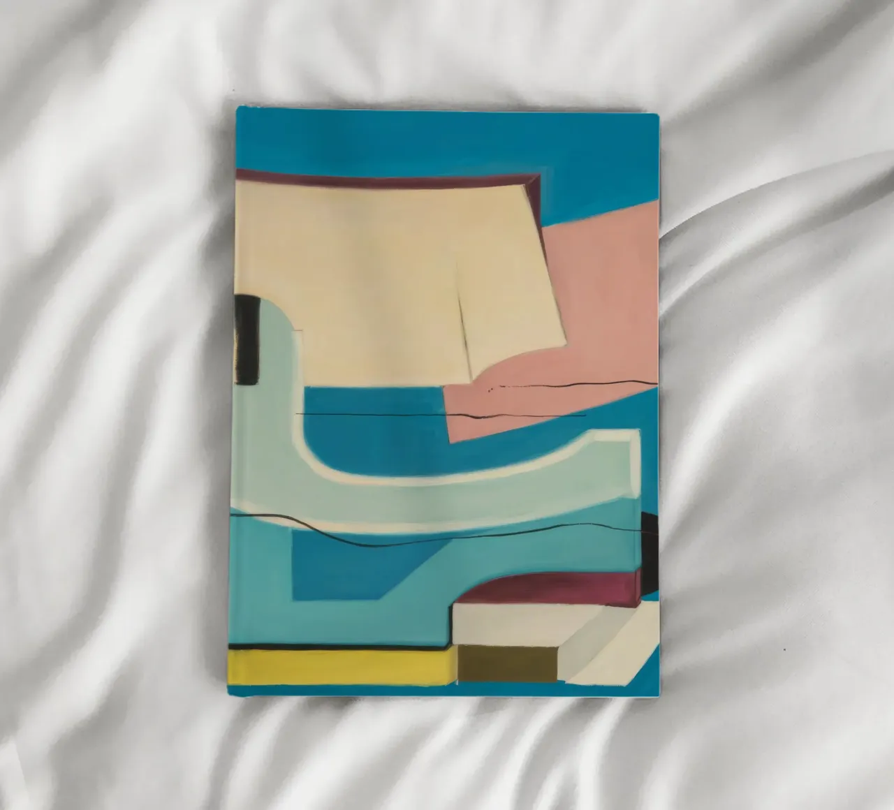 Modern Abstraction notebook by Crimson Whisper