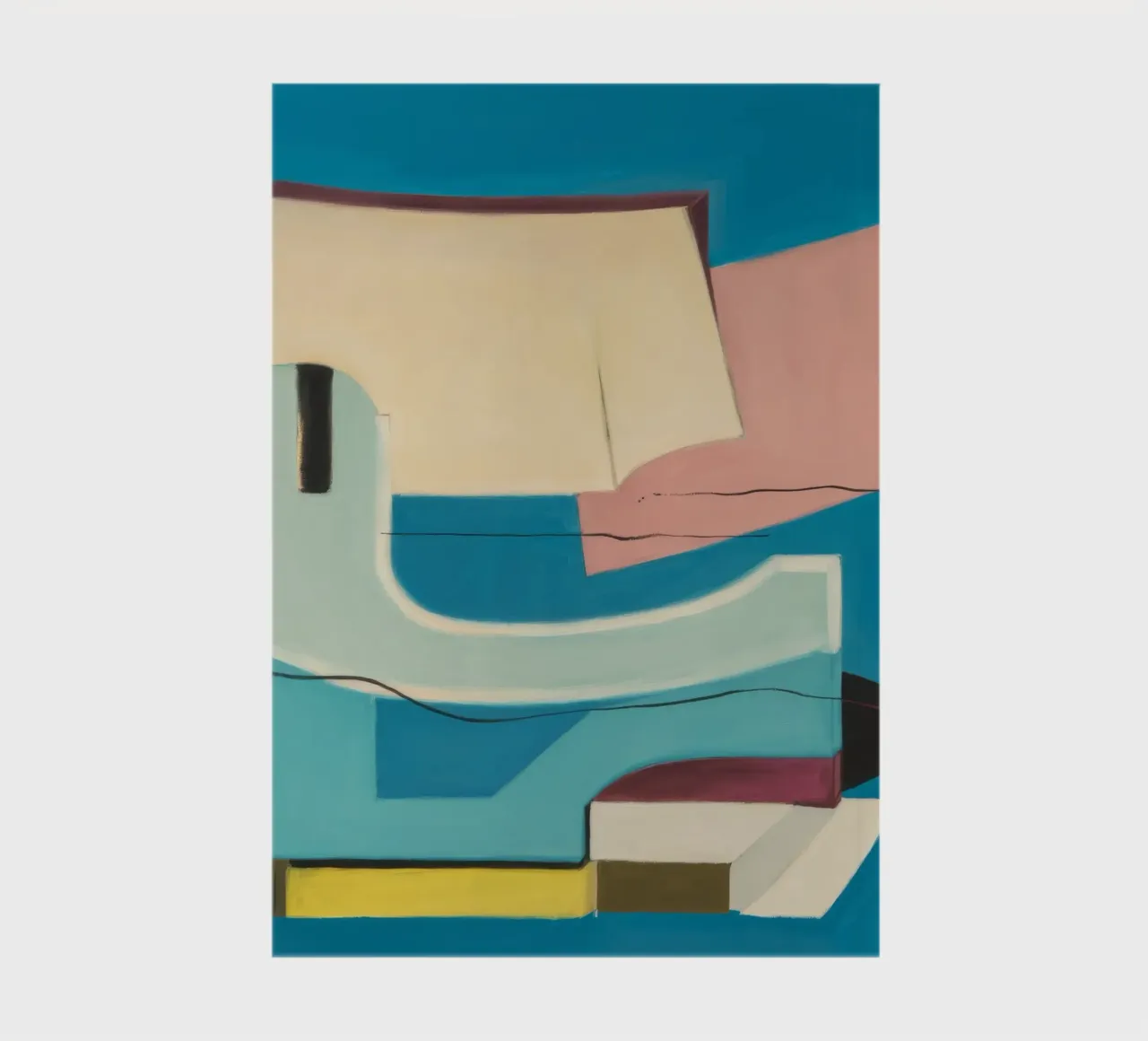 Modern Abstraction notebook by Crimson Whisper