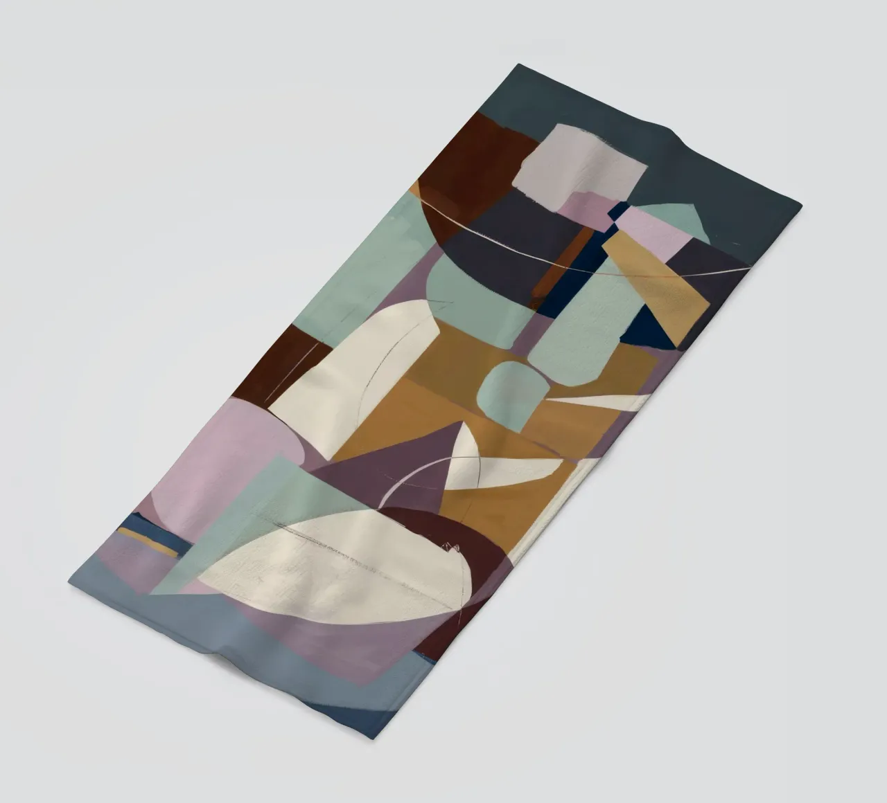 Cubist Composition telo mare da Crimson Whisper