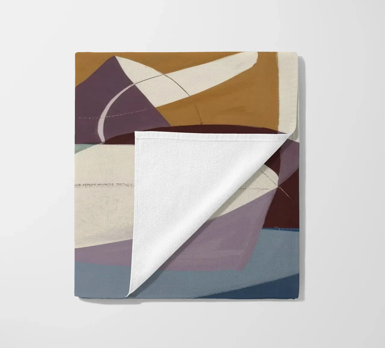 Cubist Composition telo mare da Crimson Whisper