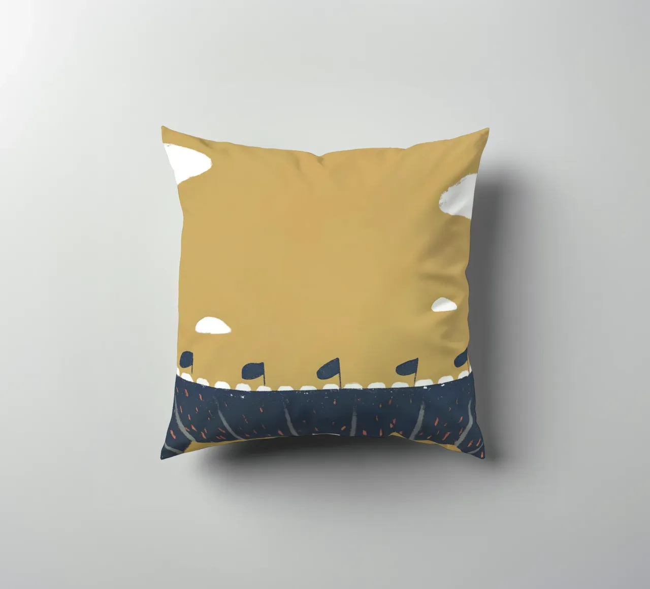 Football Stadium decorative cushion by PERSONAL TOUCH