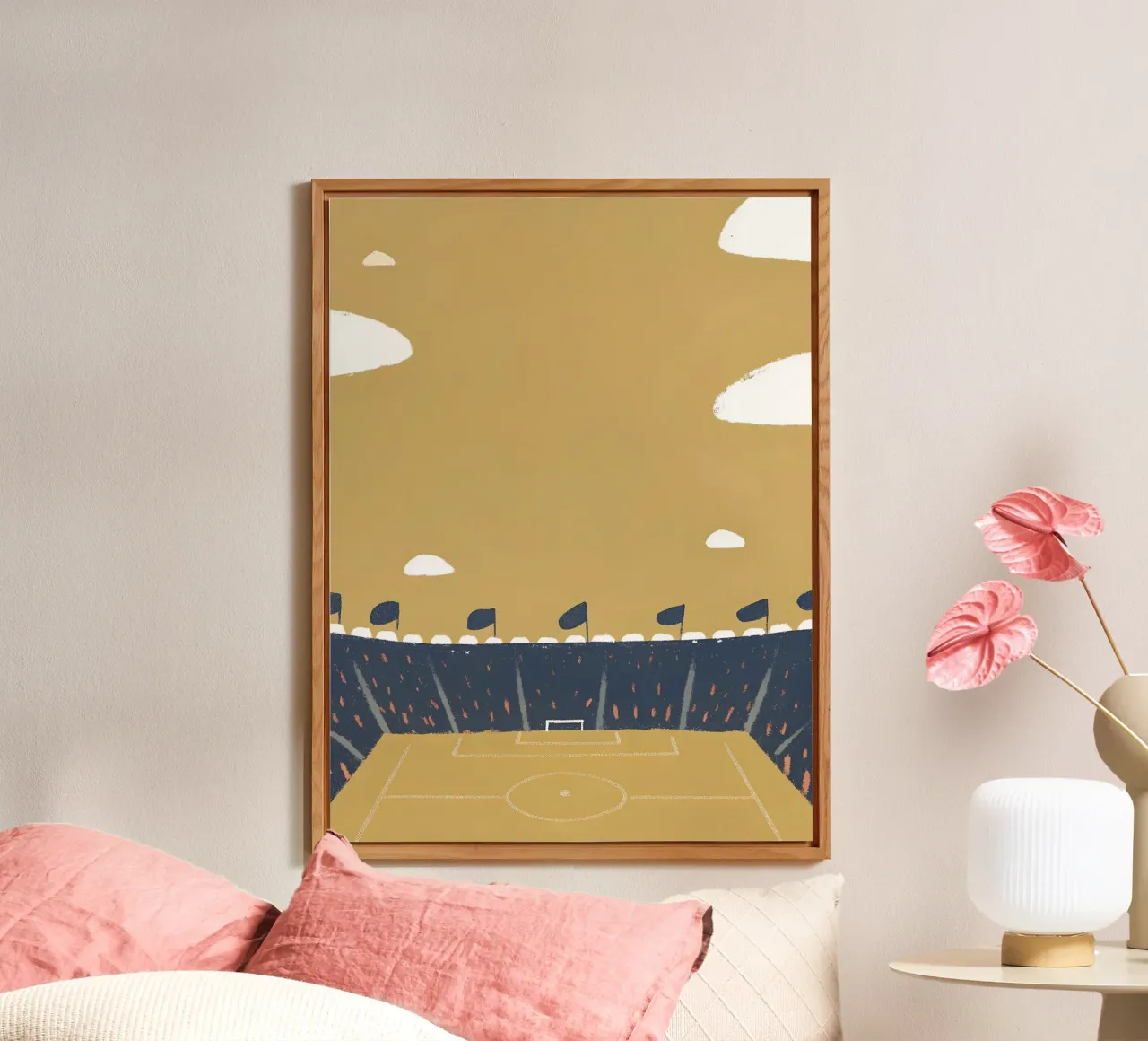 Football Stadium alu-dibond by PERSONAL TOUCH