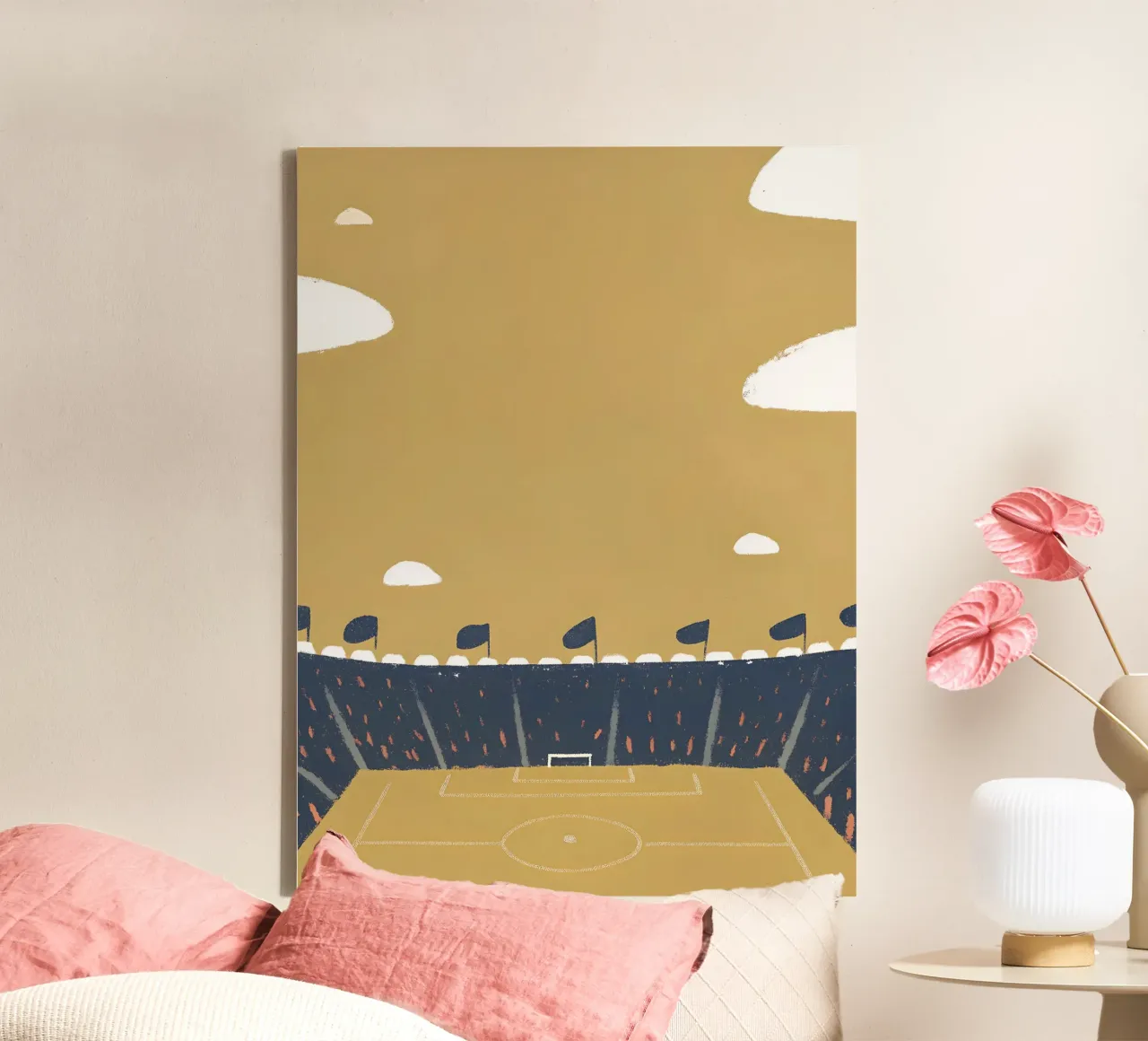 Football Stadium canvas by PERSONAL TOUCH