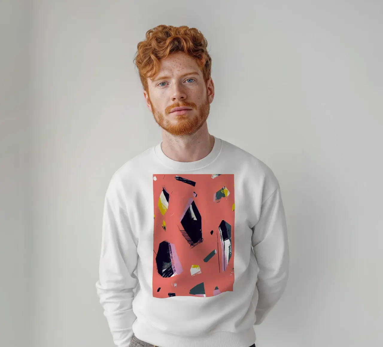 Bright Rocks felpa da Jilli Darling Art