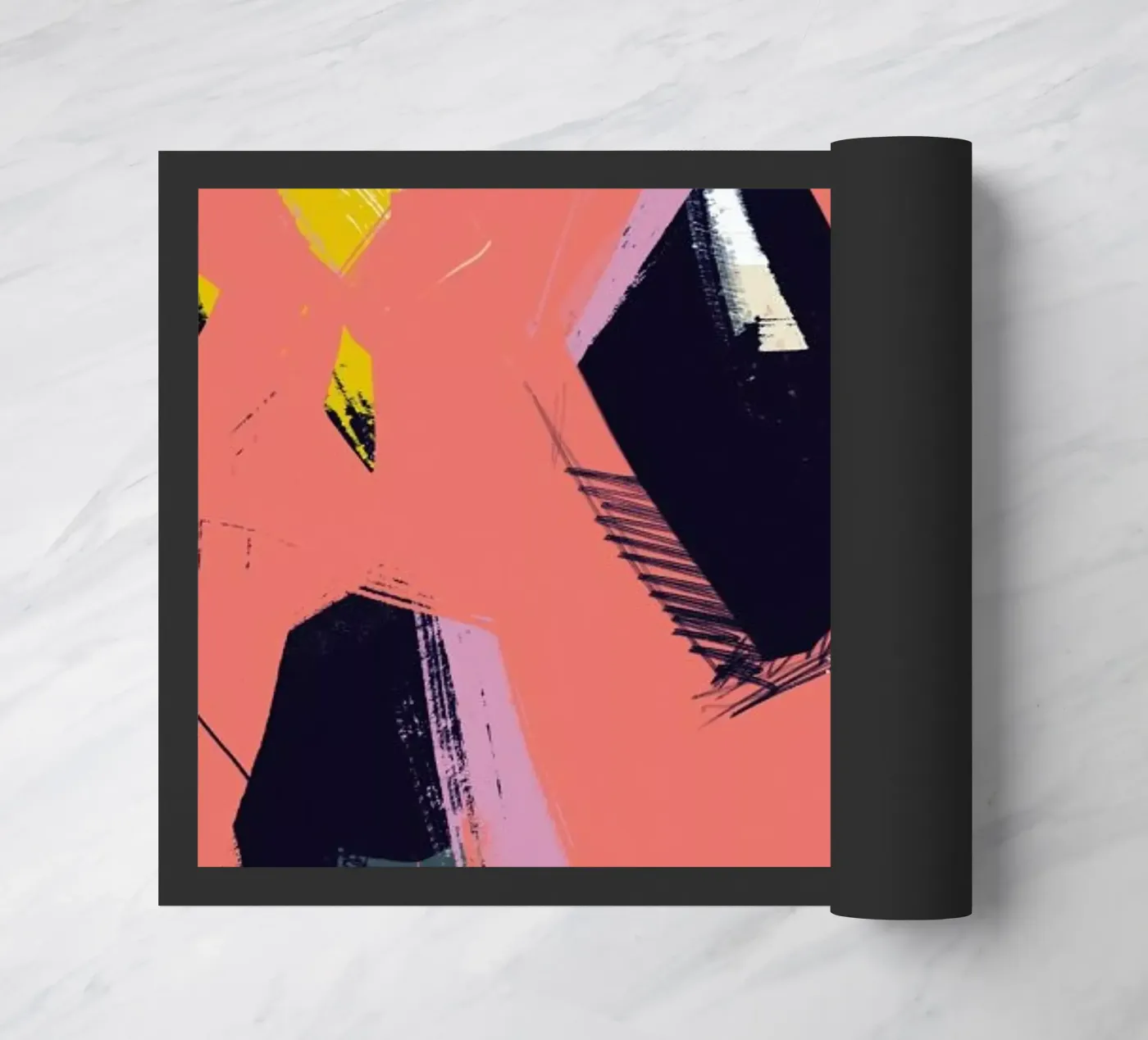 Bright Rocks deurmat van Jilli Darling Art